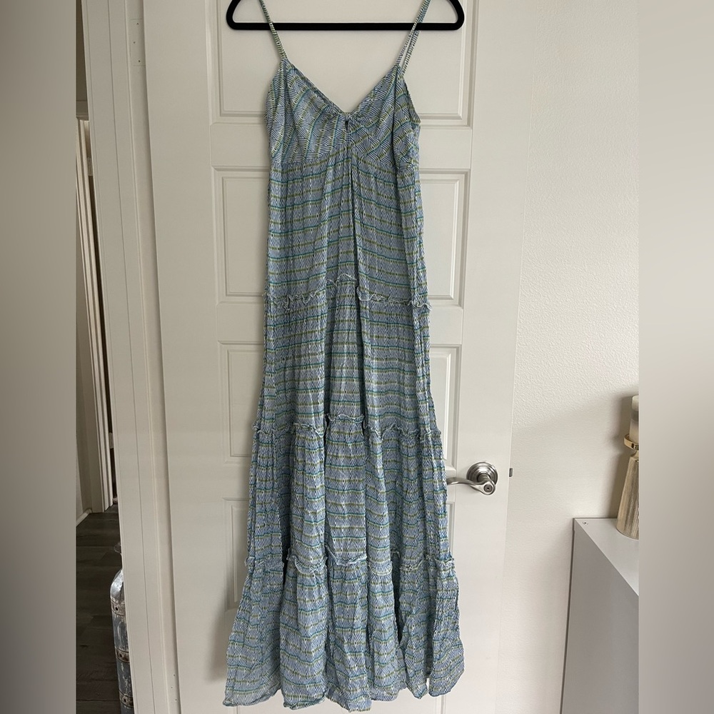 Letarte Ruffle Maxi Dress